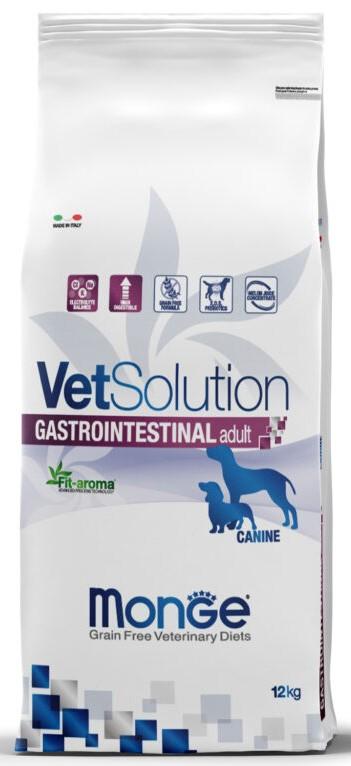 Monge Vetsolution -კუჭ-ნაწლავის პრობლემის მქონე ძაღლებისთვის-12კგ