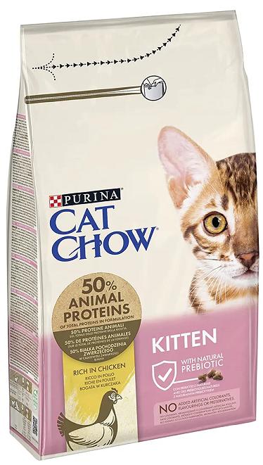 Cat Chow-კნუტის მშრალი საკვები-15კგ