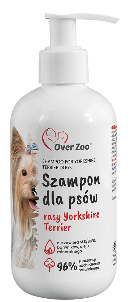 OVER ZOO შამპუნი იორკშირის ტერიერის ძაღლებისთვის 250მლ