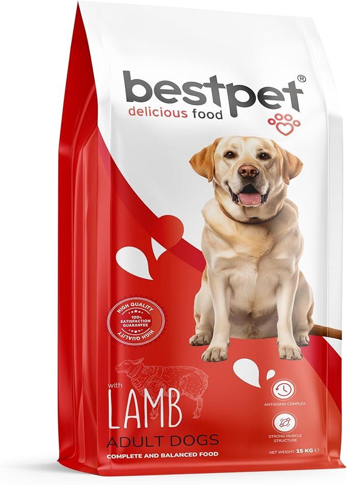 BESTPET-ზრდასრული ძაღლის საკვები ბატკნით-15კგ