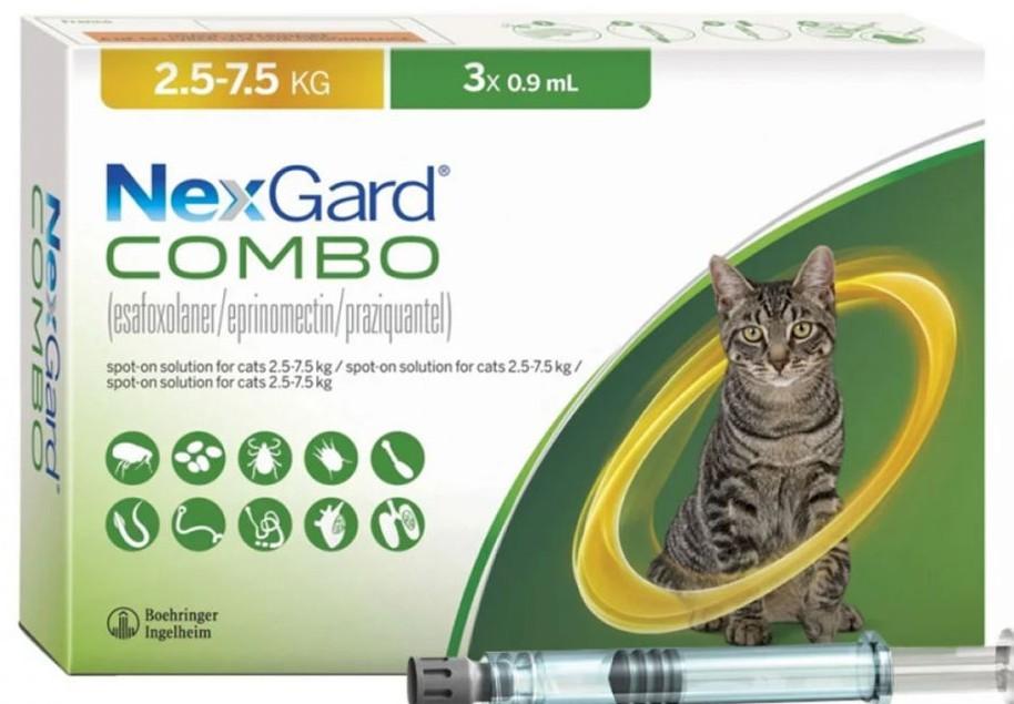NEXGARD SPECTRA 2.5-7.5 კგ წონის კატებისთვის