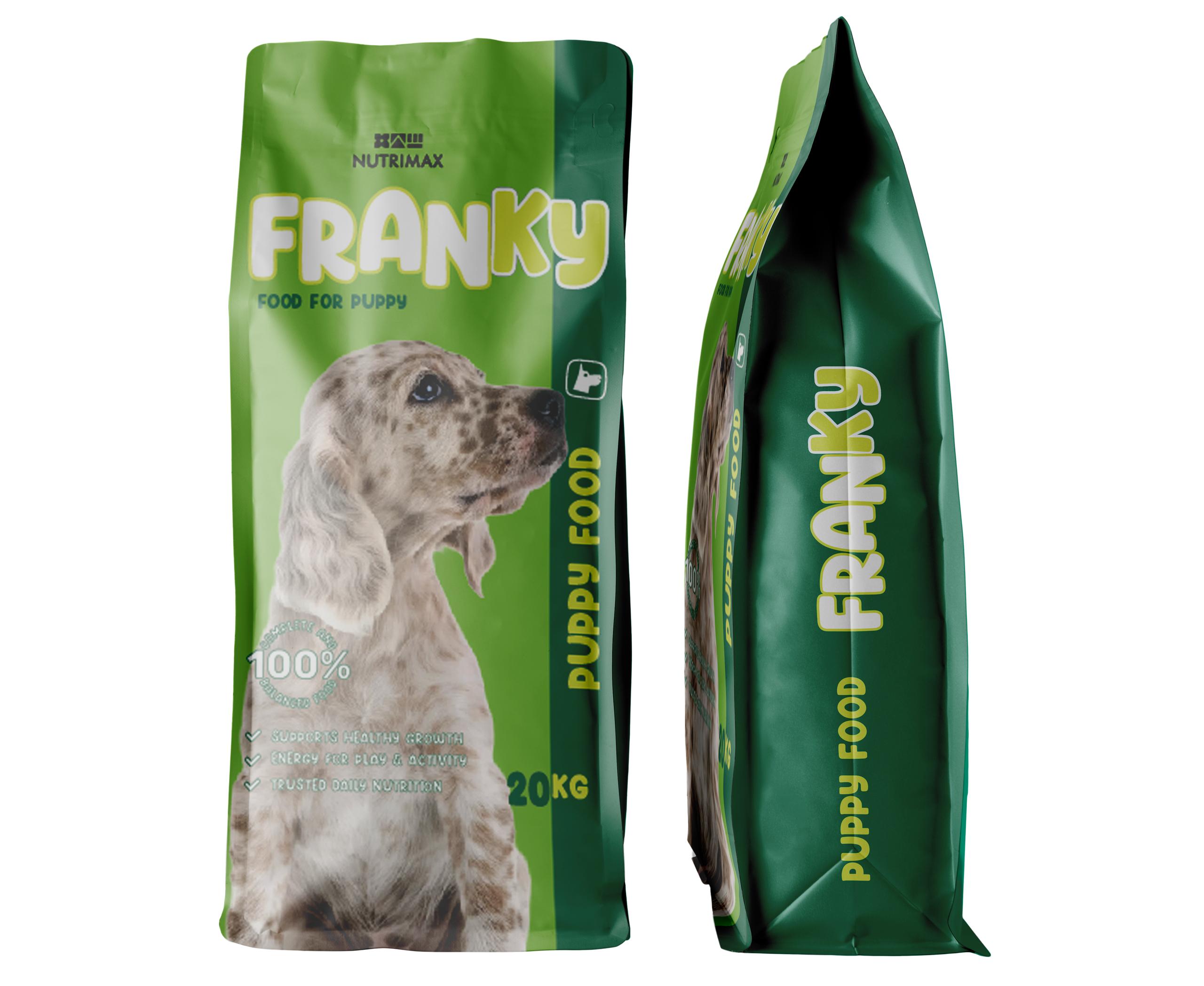 FRANKY ლეკვის საკვები ქათმით-20კგ
