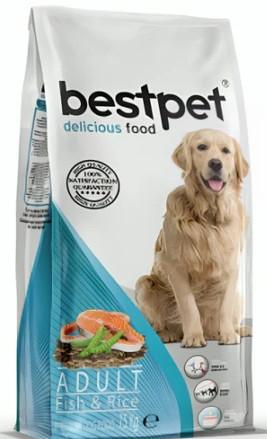 BESTPET-ზრდასრული ძაღლის საკვები თევზით-15კგ